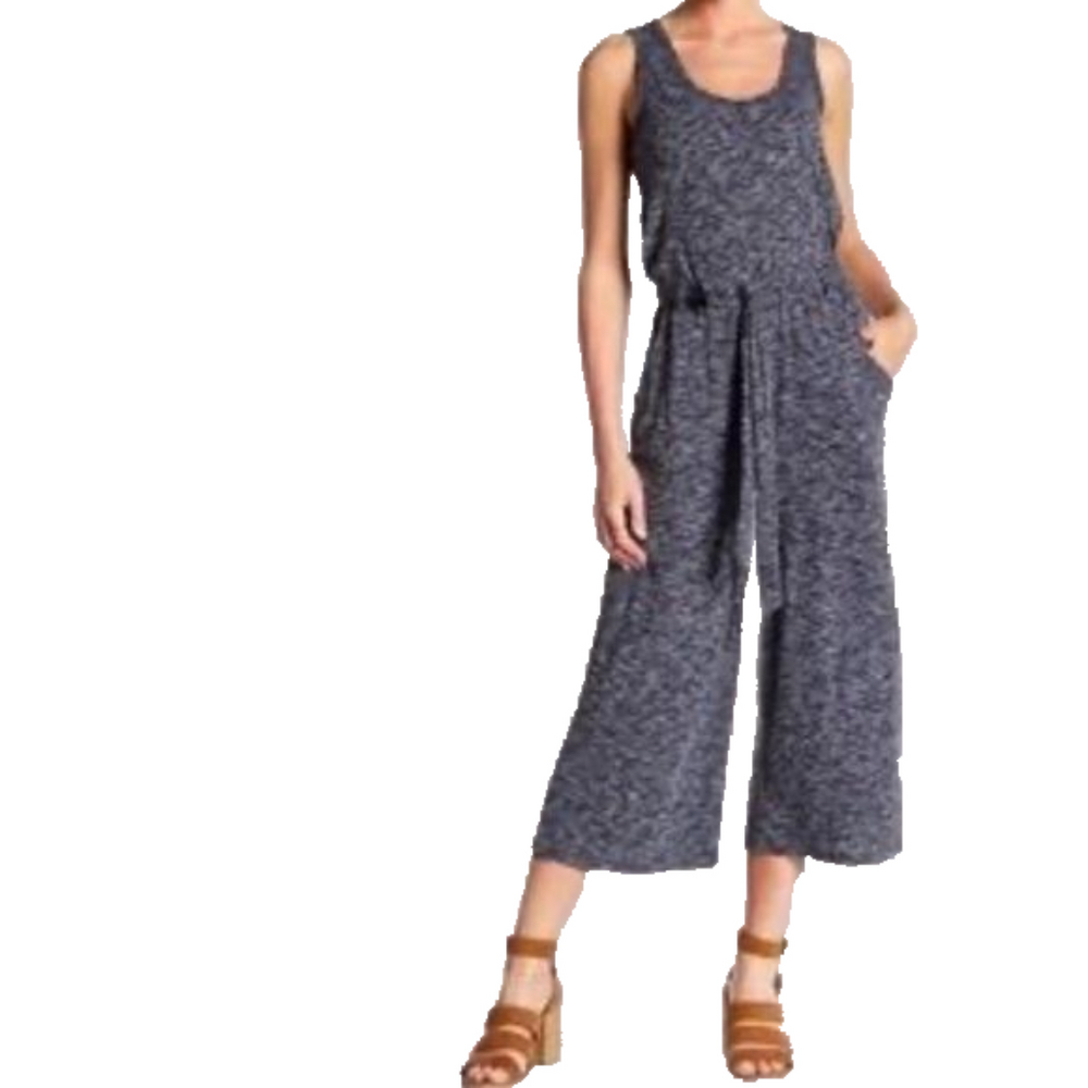 H BY HALSTON sleeveless wide leg jumpsuit women’s size large NWT